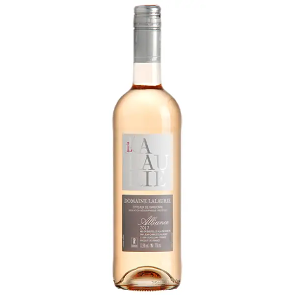 domaine lalaurie alliance rose - Le comptoir de l'épicurienne - produit de cave - Narbonne