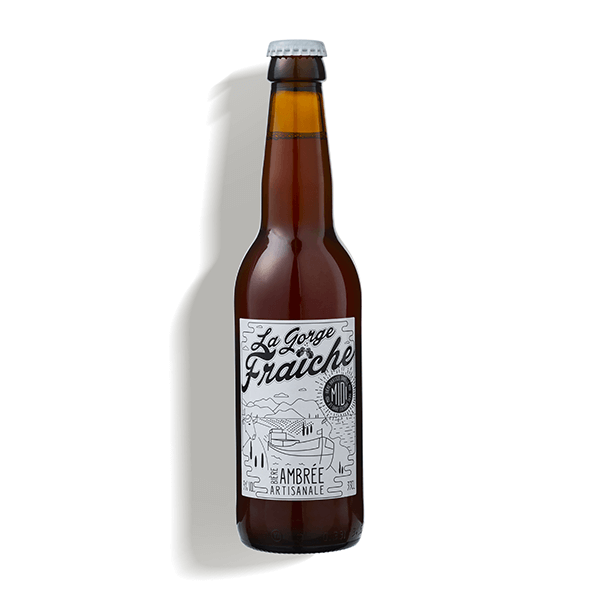 La gorge fraiche brune - Le comptoir de l'épicurienne - bière - produit de cave