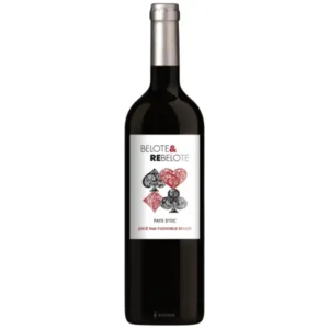 domaine belot belote & rebelote rouge - Le comptoir de l'épicurienne - produit de cave - Narbonne