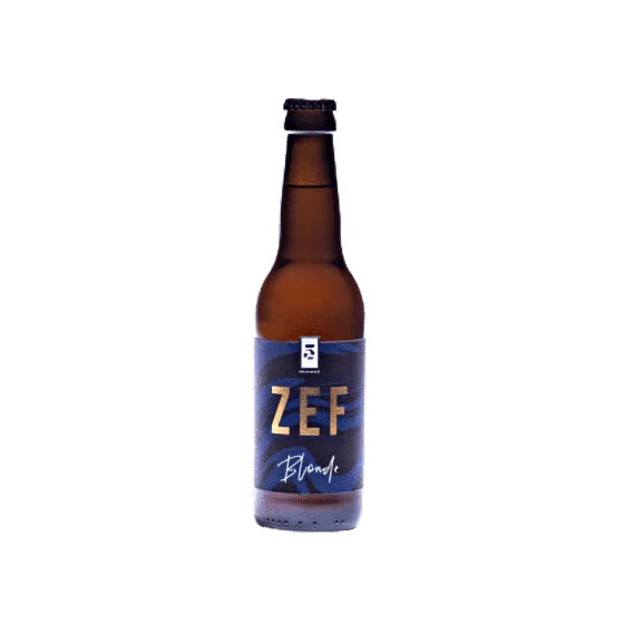 ZEF Blonde - Le comptoir de l'épicurienne - bière - produit de cave