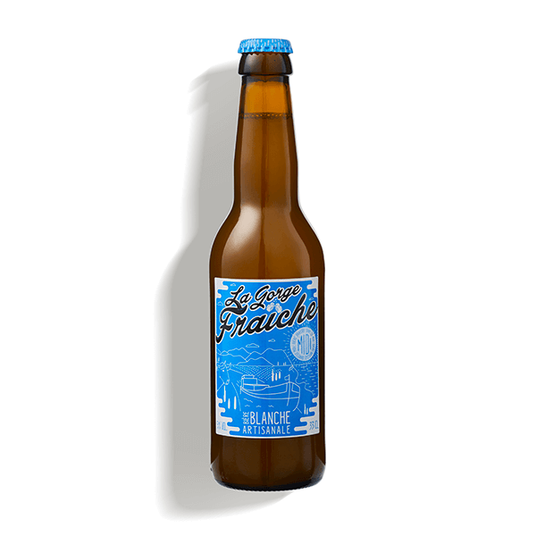 La gorge fraiche blanche - Le comptoir de l'épicurienne - bière - produit de cave