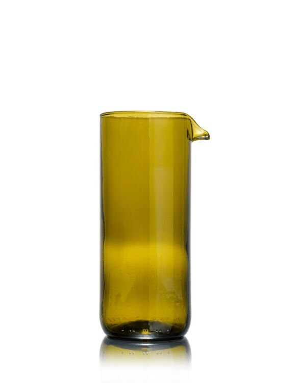 rebottled carafe olive - Le comptoir de l'épicurienne - produits de la table