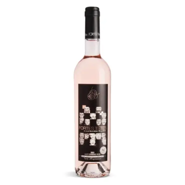 terre d'expression fortes tetes rose - Le comptoir de l'épicurienne - produit de cave - Narbonne