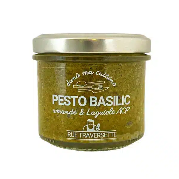 rue traversette sauce pesto basilic a l4amande et au laguiole - Le comptoir de l'épicurienne - épicerie fine - épicerie salée - Narbonne