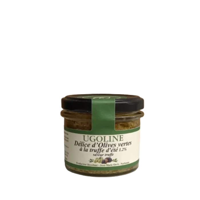 mas des oliviers ugoline delices d'olives vertes a la truffe d'ete 1.2%