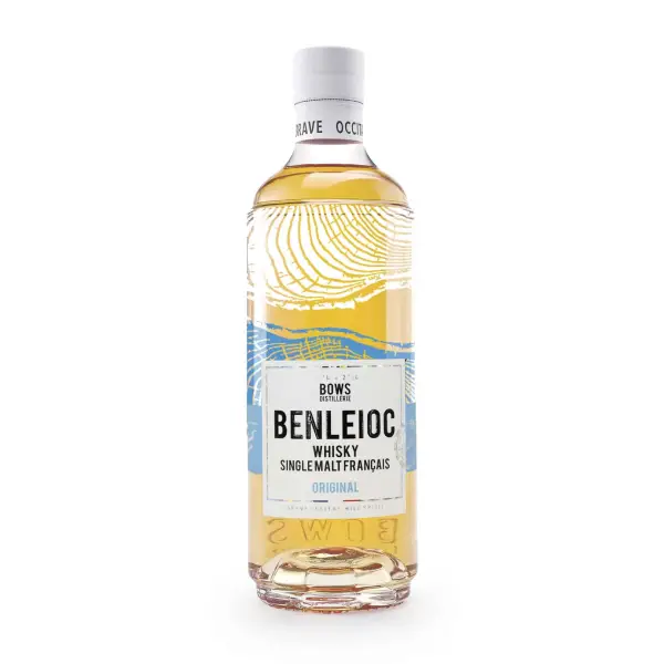 b.o.w.s distillerie benleioc original whisky - Le comptoir de l'épicurienne - produit de cave - Narbonne