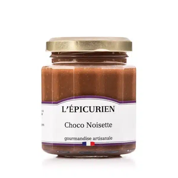 l'epicurien pate a tartiner artisanale choco noisettes