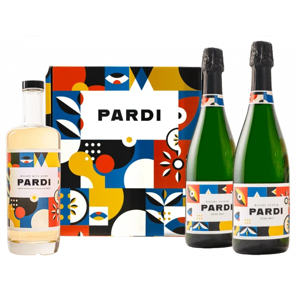 coffret pardi - Le comptoir de l'épicurienne - coffret vin - produit de cave - Narbonne