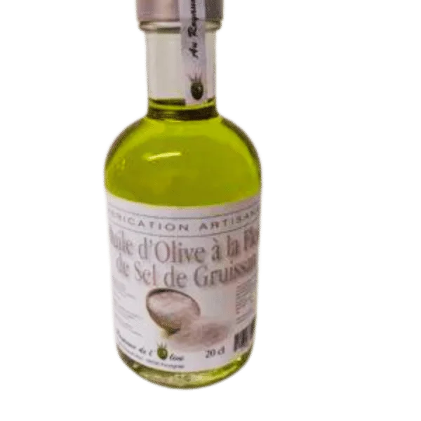 royaume de l'olive huile d'olive a la fleur de sel de gruissan - Le comptoir de l'épicurienne - épicerie fine - épicerie salée - Narbonne