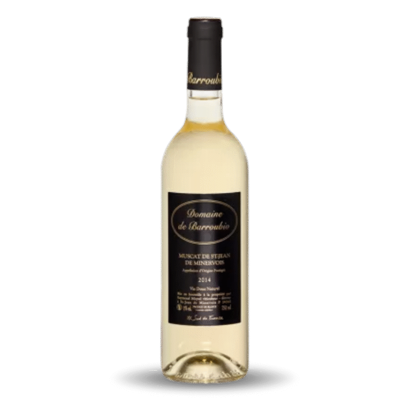 domaine de baroubio muscat de st jean de minervois petit grain
