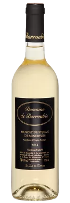 domaine de baroubio muscat de st jean de minervois petit grain - Le comptoir de l'épicurienne - produit de cave - Narbonne