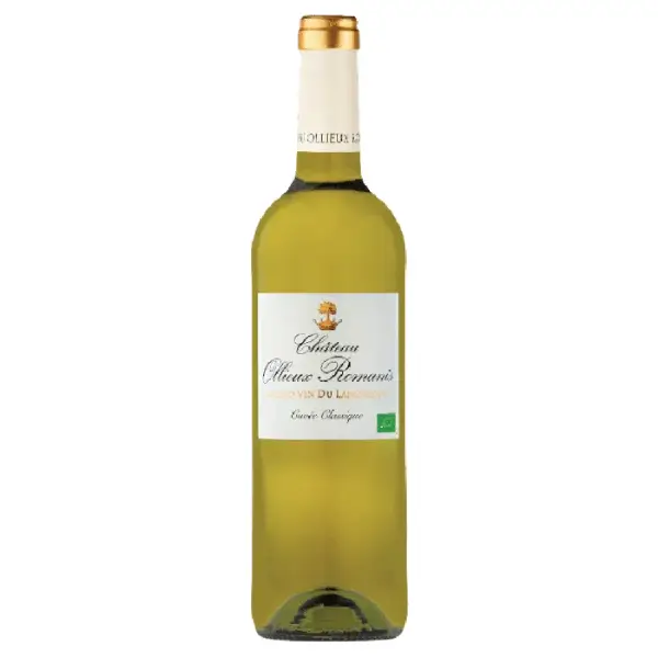 chateau ollieux romanis classique blanc - Le comptoir de l'épicurienne - produit de cave - Narbonne