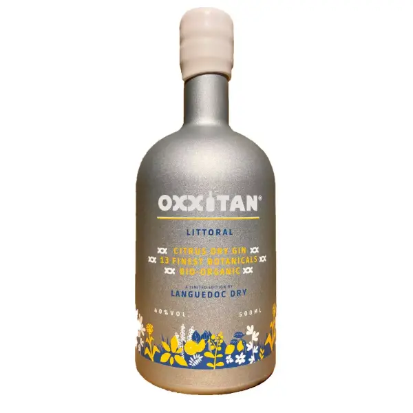 gin oxxitan littoral - Le comptoir de l'épicurienne - produit de cave - Narbonne