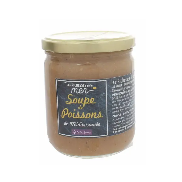 merisud soupe de poissons de mediterranee sud de france - Le comptoir de l'épicurienne - épicerie fine - épicerie salée - Narbonne