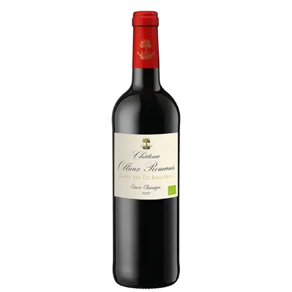 chateau ollieux romanis classique rouge - Le comptoir de l'épicurienne - produit de cave - Narbonne