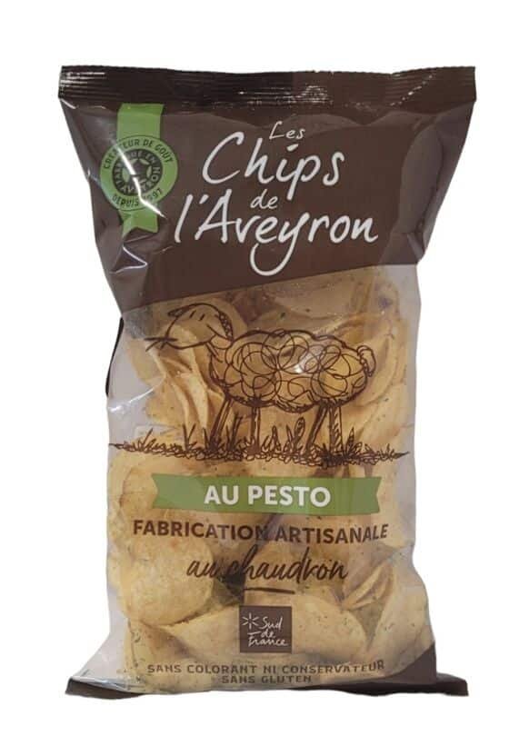 chips de l'aveyron chips au pesto vert