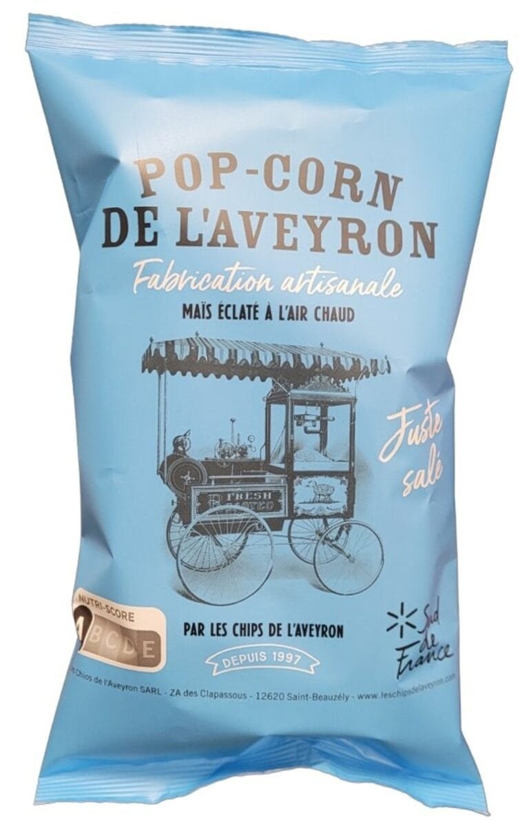 pop corn artisanal aveyron juste sale