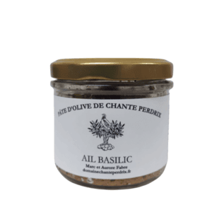 domaine chante perdrix pate d'olive ail basilic