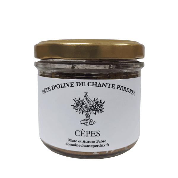 domaine chante perdrix pate d'olive aux cepes