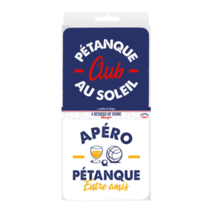 dessous de verre petanque club