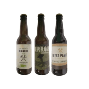 coffret de biere tetes plates x3