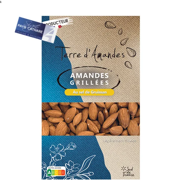 terres d'amandes amandes grillees au sel de gruissan