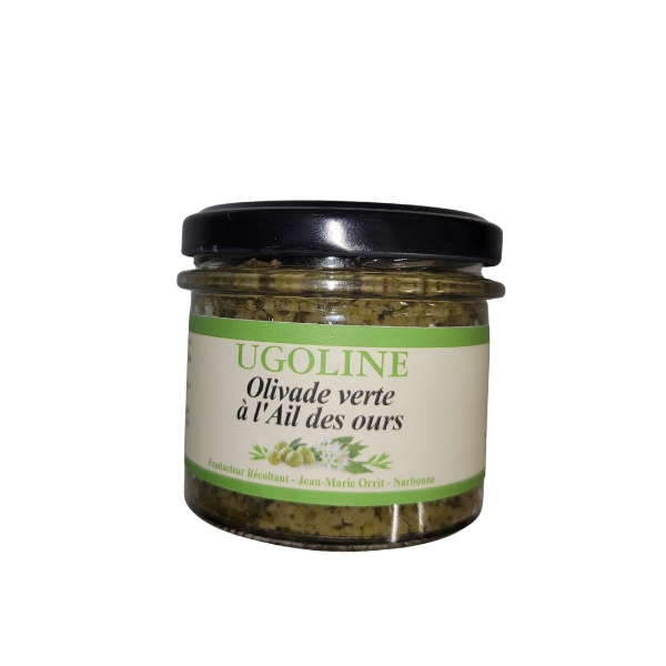 mas des oliviers olivade verte a l'ail des ours