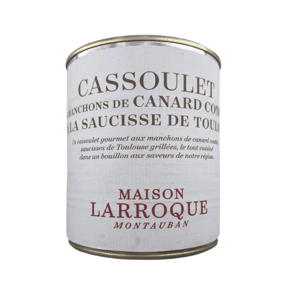 maison larroque cassoulet aux manchons de canard confit