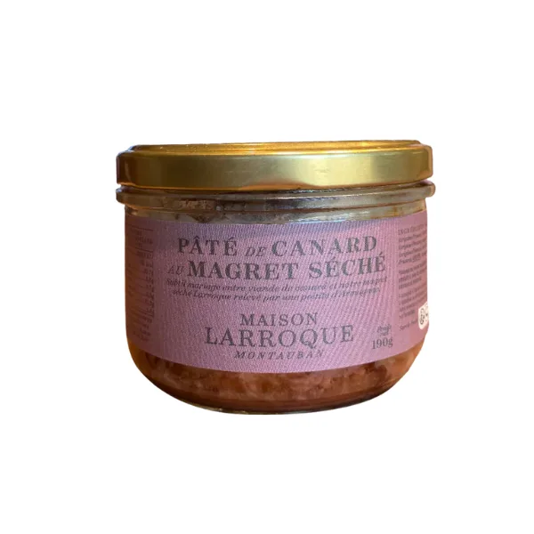 maison larroque terrine de canard au magret seche