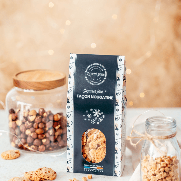le petit zeste biscuits de noel facon nougatine