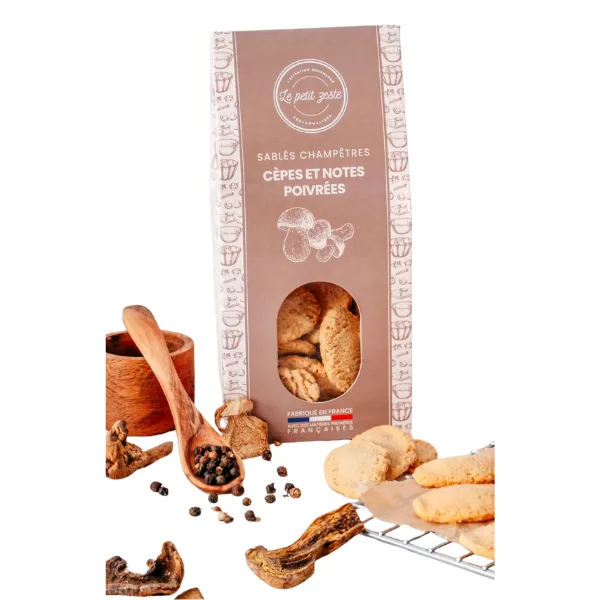 le petit zeste sables champetres cepes et notes poivrees