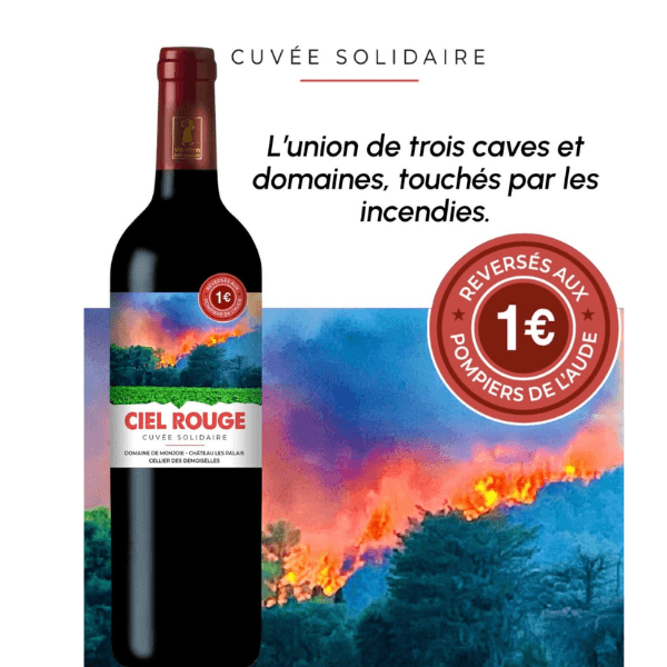 cuvee solidaire ciel rouge