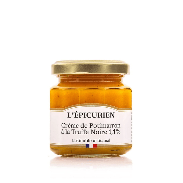 l'epicurien creme de potimarron a la truffe noire