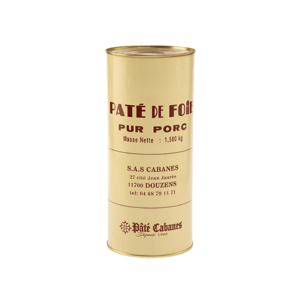 pate cabanes 1,580g
