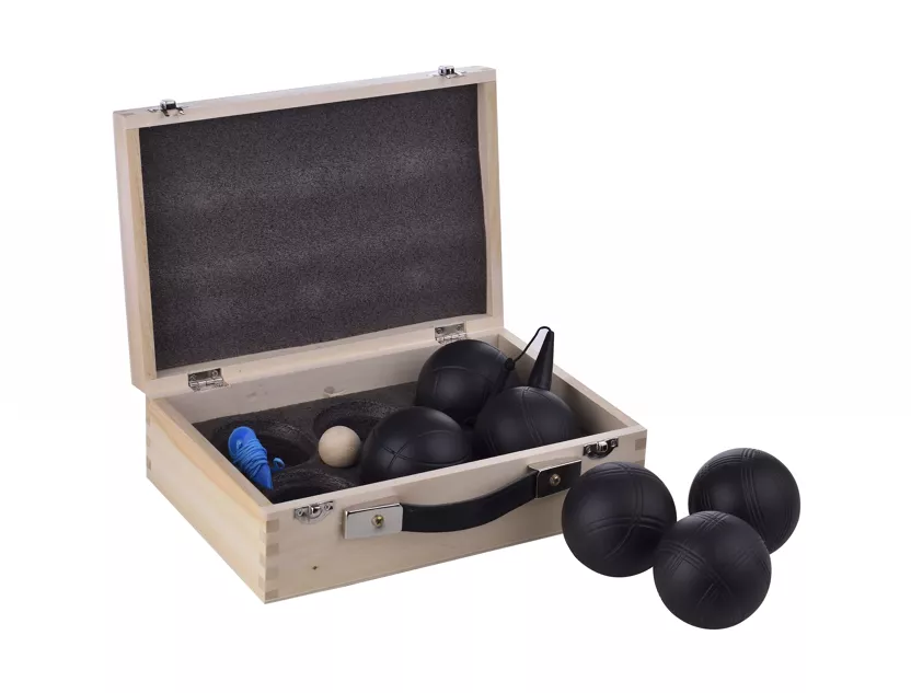 laguiole black edition jeu de 6 boules de petanque