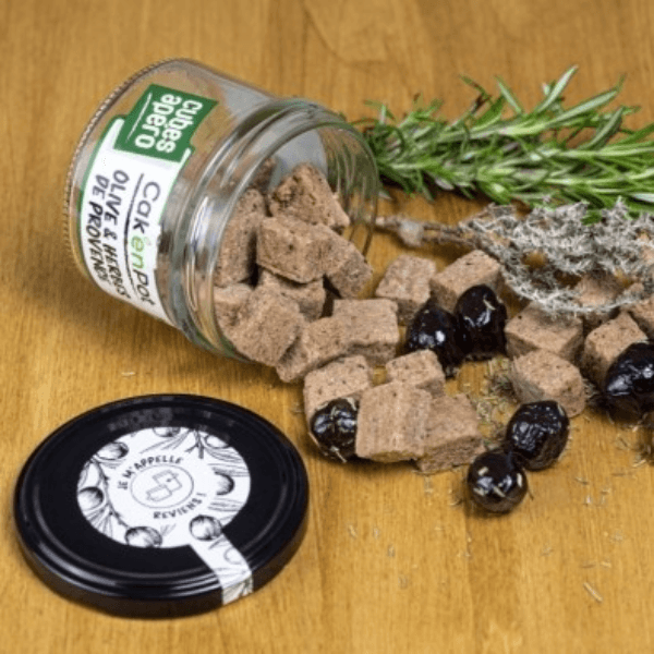 cak'enpot cubes apero olives et herbes de provence