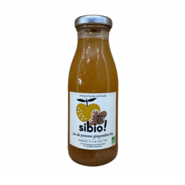 sibio jus pomme gingembre bio