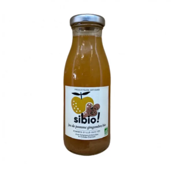sibio jus pomme gingembre bio