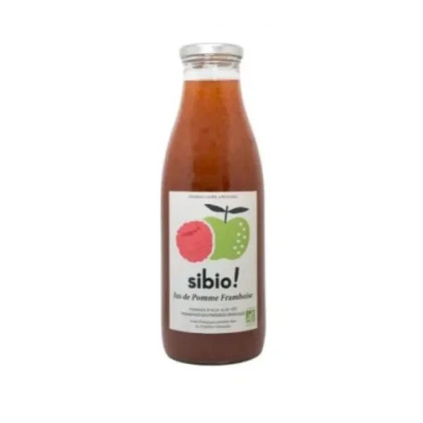 sibio jus pomme framboise bio