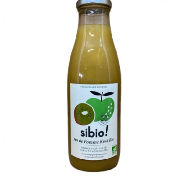 sibio jus pomme kiwi bio