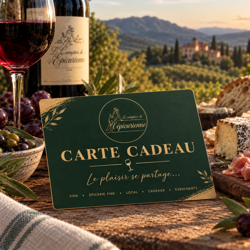 carte cadeau – le comptoir de l’Épicurienne