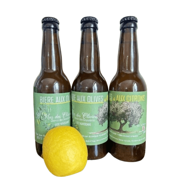 mas des oliviers biere a l'olive et au citron