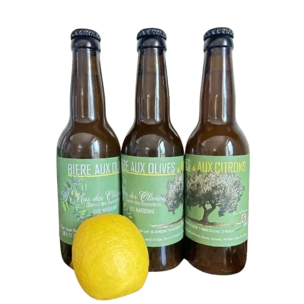 mas des oliviers biere a l'olive et au citron