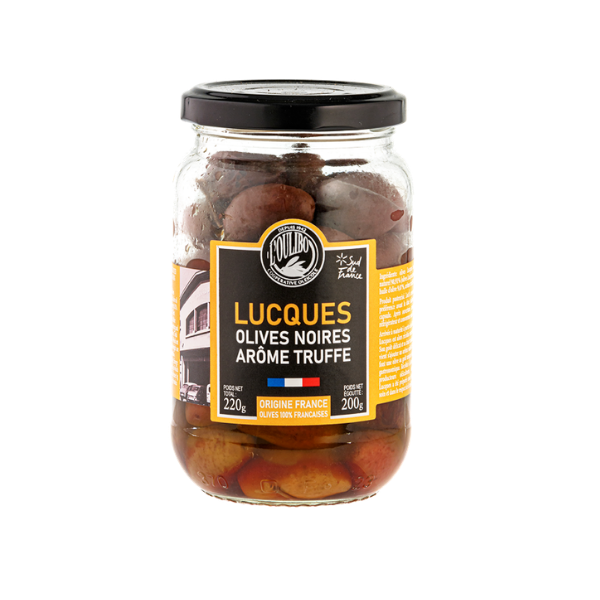 l'oulibo olives noires arome de truffe