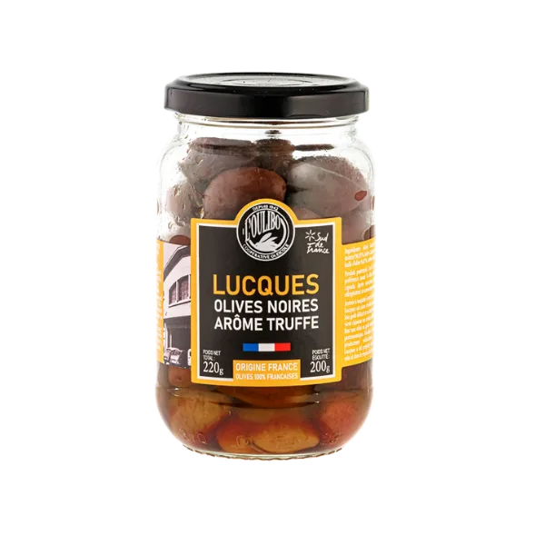 l'oulibo olives noires arome de truffe
