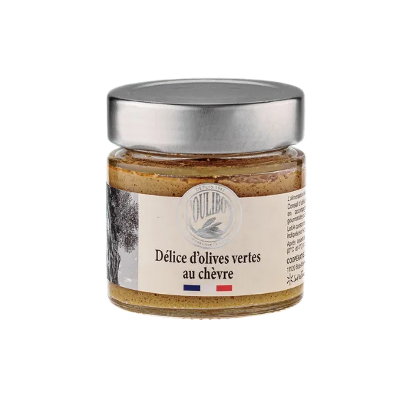 l'oulibo delice d'olives vertes au chevre