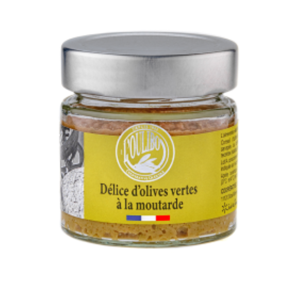 l'oulibo delice d'olives vertes a la moutarde