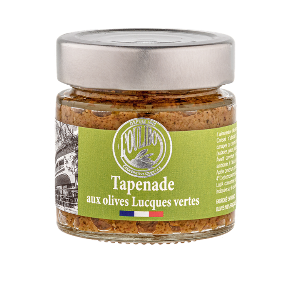 l'oulibo tapenade aux olives lucques vertes