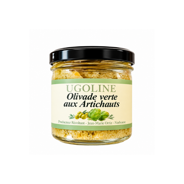 mas des oliviers olivade verte aux artichauts